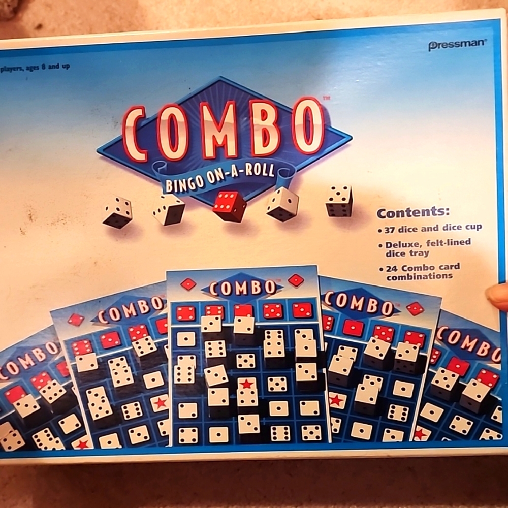 Combo Bingo on a Roll Game